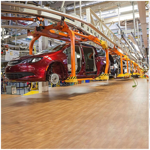 骠马装配车间2.0的全自动和高速重型汽车生产装配线